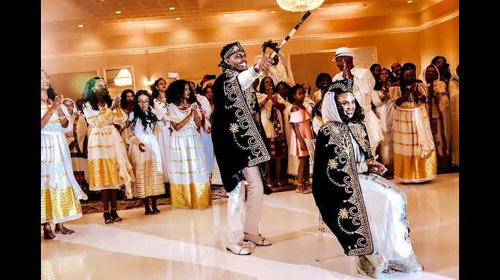 HELEN & TESFAY WEDDING!  TEHAMBELE CULTURAL DANCE!