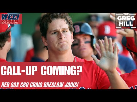 Roman Wasting in Worcester? Promotion Soon? Red Sox CBO Craig Breslow Joins! ||The Greg Hill Show!