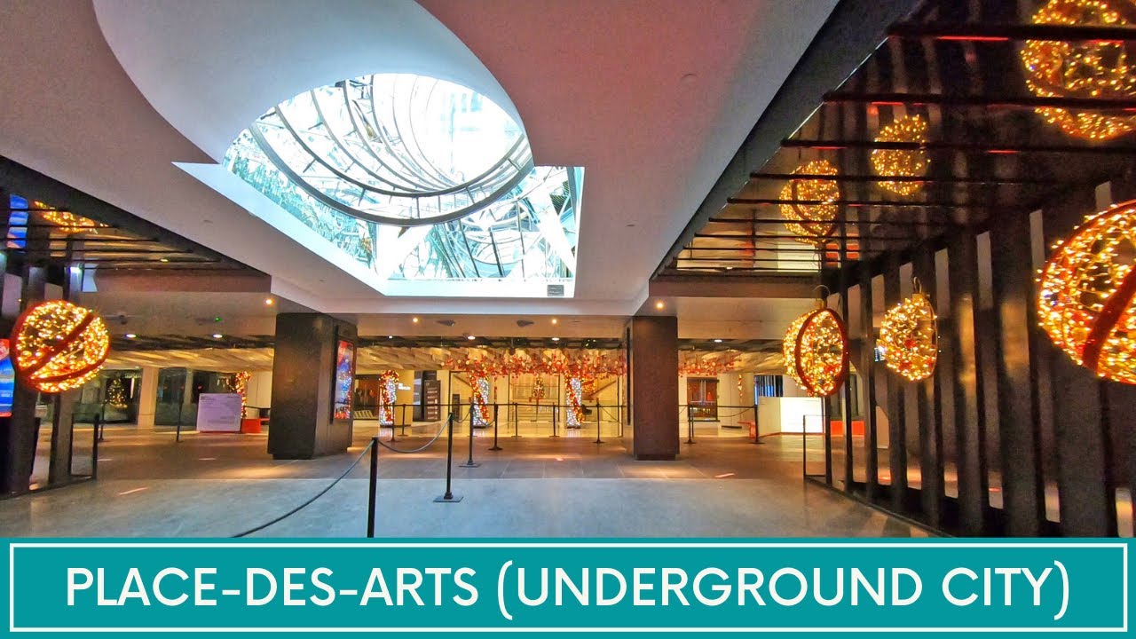 Montreal's Underground City - Visiting Complexe Desjardins and Place-des-Arts 