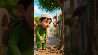 Ali Ko Zakhmi Parinda Mila 🐦❤️ | Janwaron Par Reham | Islamic Moral Story #shorts#cartoon