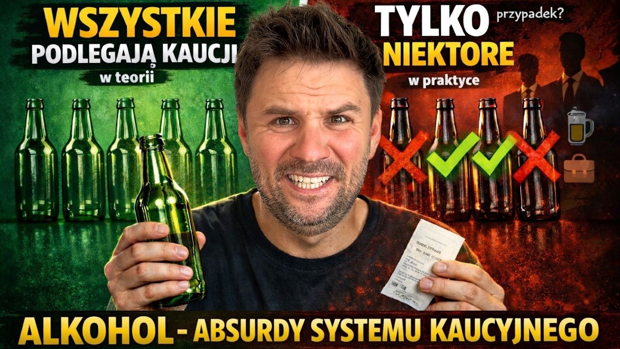 LOBBY ALKOHOLOWE NIE CHCE SZKLANYCH BUTELEK?! - ABSURDY SYSTEMU KAUCYJNEGO