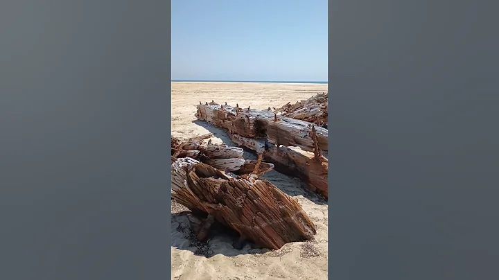 The G A  Kohler Shipwreck on Hatteras Island, OBX #Shipwreck #obx #GAKohler
