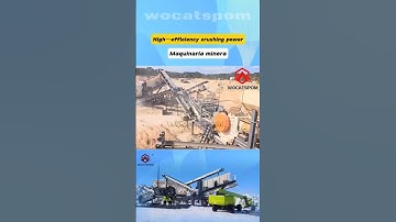 🔥 Does your mining/construction project need "high-efficiency crushing power? #wocatspom