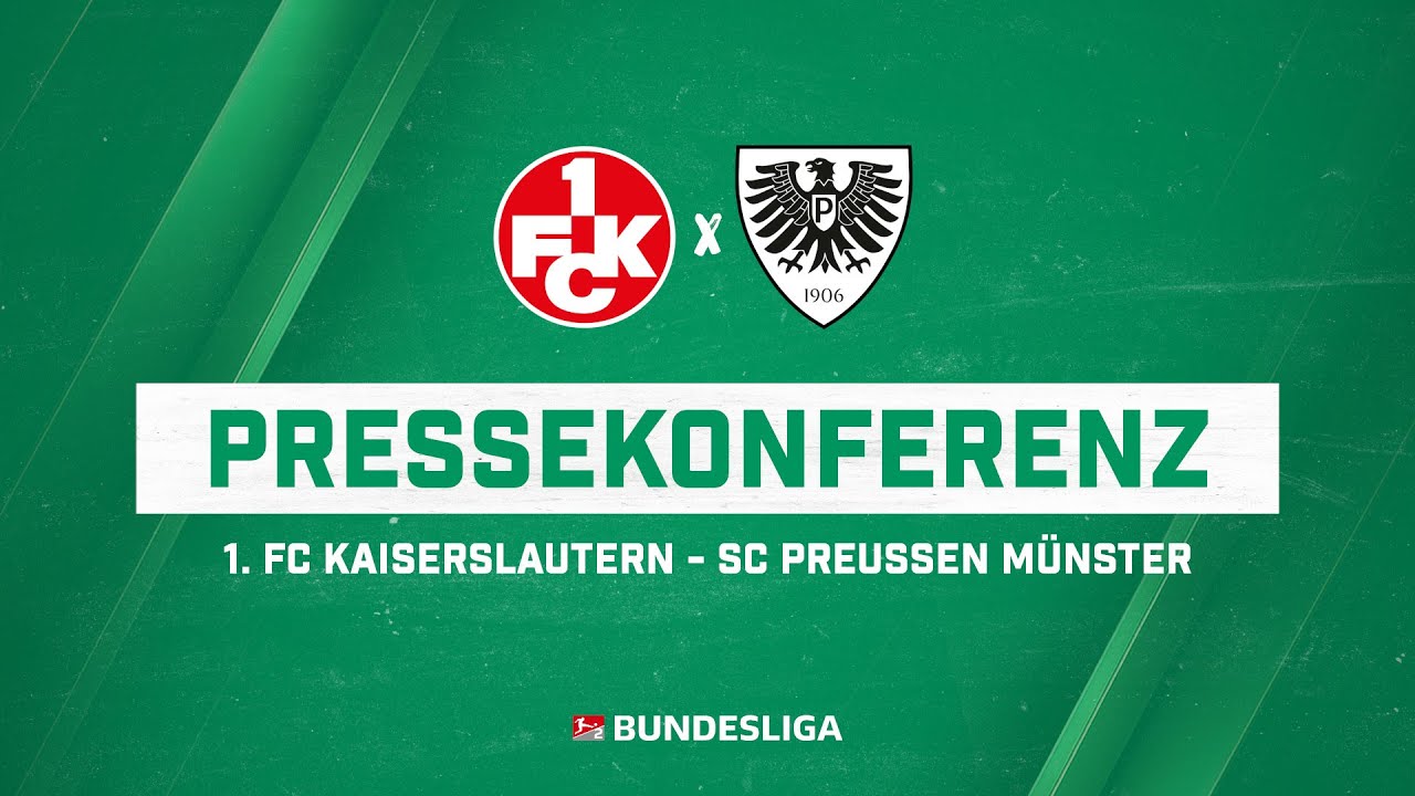 Pressekonferenz: 1. FC Kaiserslautern - SC Preußen Münster 2:1 - YouTube
