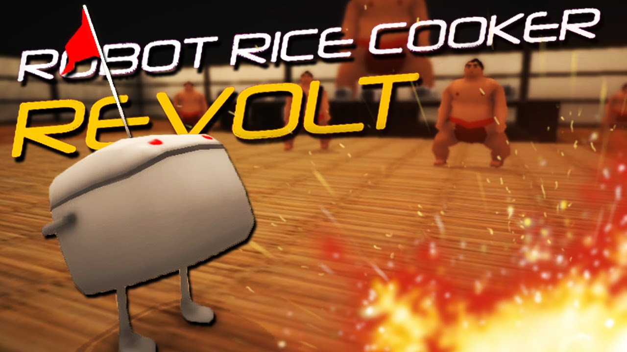 games people play HUNGRY HUNGRY SUMO! | Robot Rice Cooker Revolt