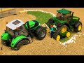 Amazing rc trucks and rc tractors at work