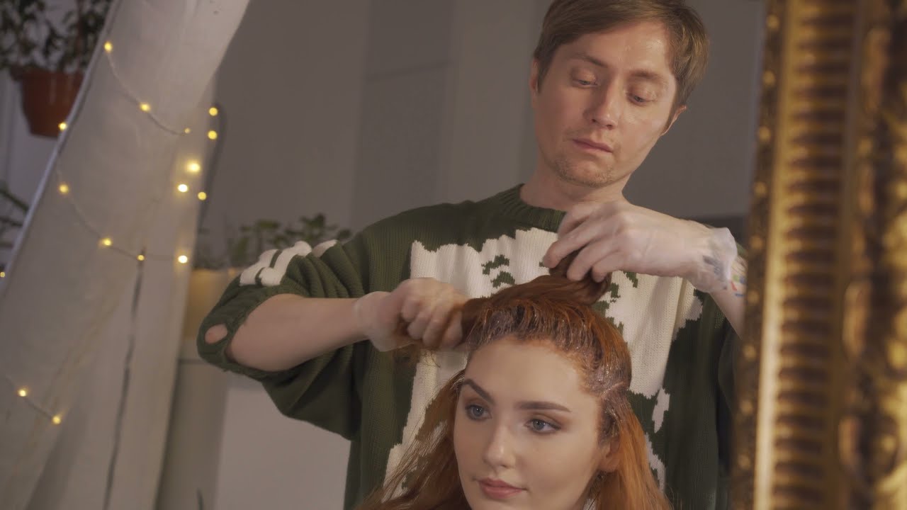 Урок “Блочное осветление на текстурной стрижке” Иван Иванов panda panda beauty online school