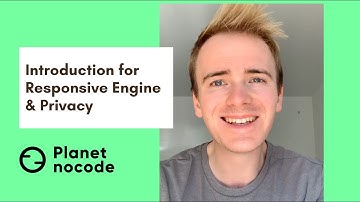 Responsive engine and privacy | Bubble.io Tutorials | Planetnocode.com