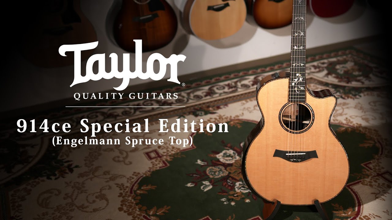 Taylor 914ce Special Edition Engelmann Spruce Top / MION