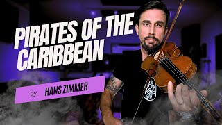 Pirates Of The Caribbean - Hans Zimmer - Violin Tutorial Resimi