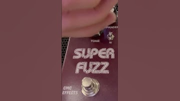 CMC Effects Super Fuzz pedal (Univox) with Agile Legacy 627 baritone guitar original riffs