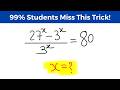 Genius Exponent Shortcut Every Aspirant Must Know! 🚀