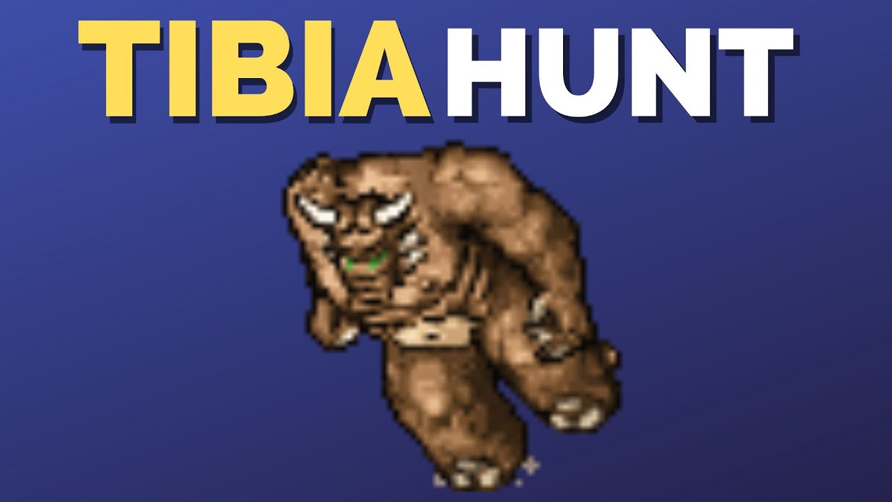 Tibia Behemoth Tibia Hunt Behemoth - YouTube