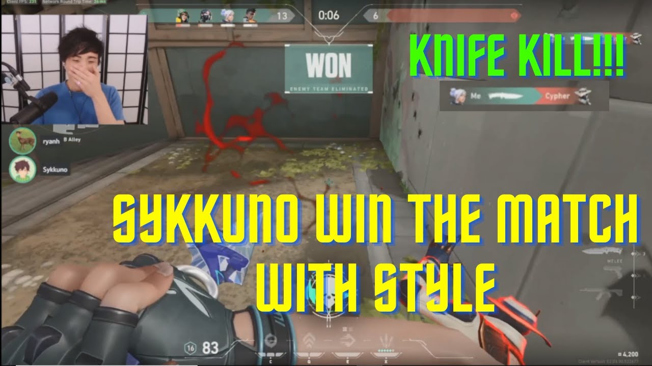 Sykkuno won't let Miyoung die | Funny and cool moments of Valorant