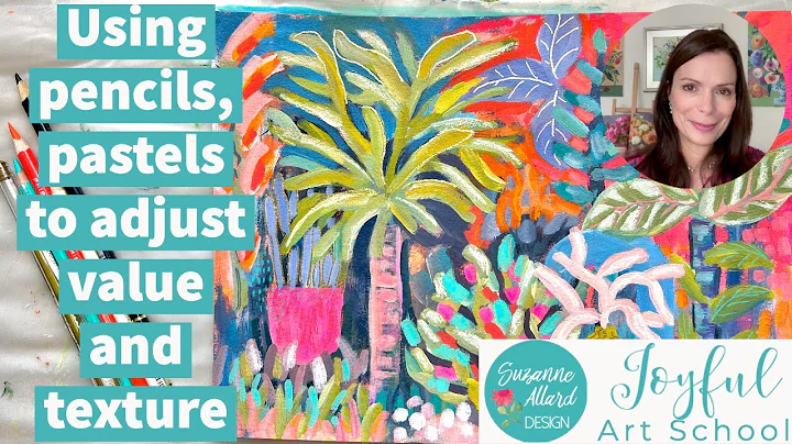 Using pencils and pastels to adjust value and add ...
