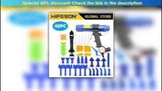 Today Only HIFESON 310ml Sealant Glass Glue Spray Gun Adjustable Air Rubber Pistol Pneumatic Gun Gl