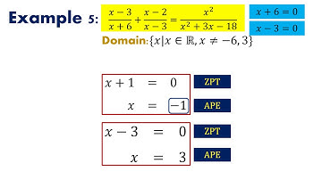 Solving Rational Equations Part 2