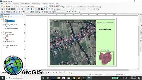 How To Create Map Book, Data Driven Pages and Fishnet | ArcGIS | Bang Kedan