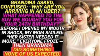 Famous My Parents Gave The SUV Grandma Gifted Me To My Sister—Grandma's Response Left Everyone Speechles Wealth