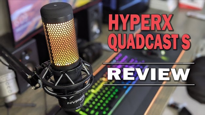 HyperX QuadCast Microphone Review - eTeknix