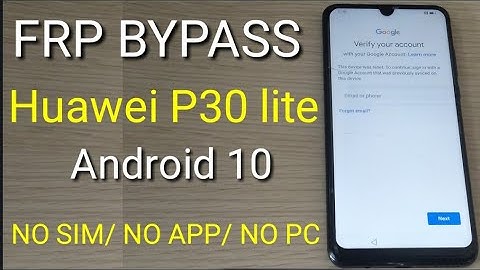 All Huawei 2020 August Google Account Bypass/Reset Frp Lock Android 10 New Method