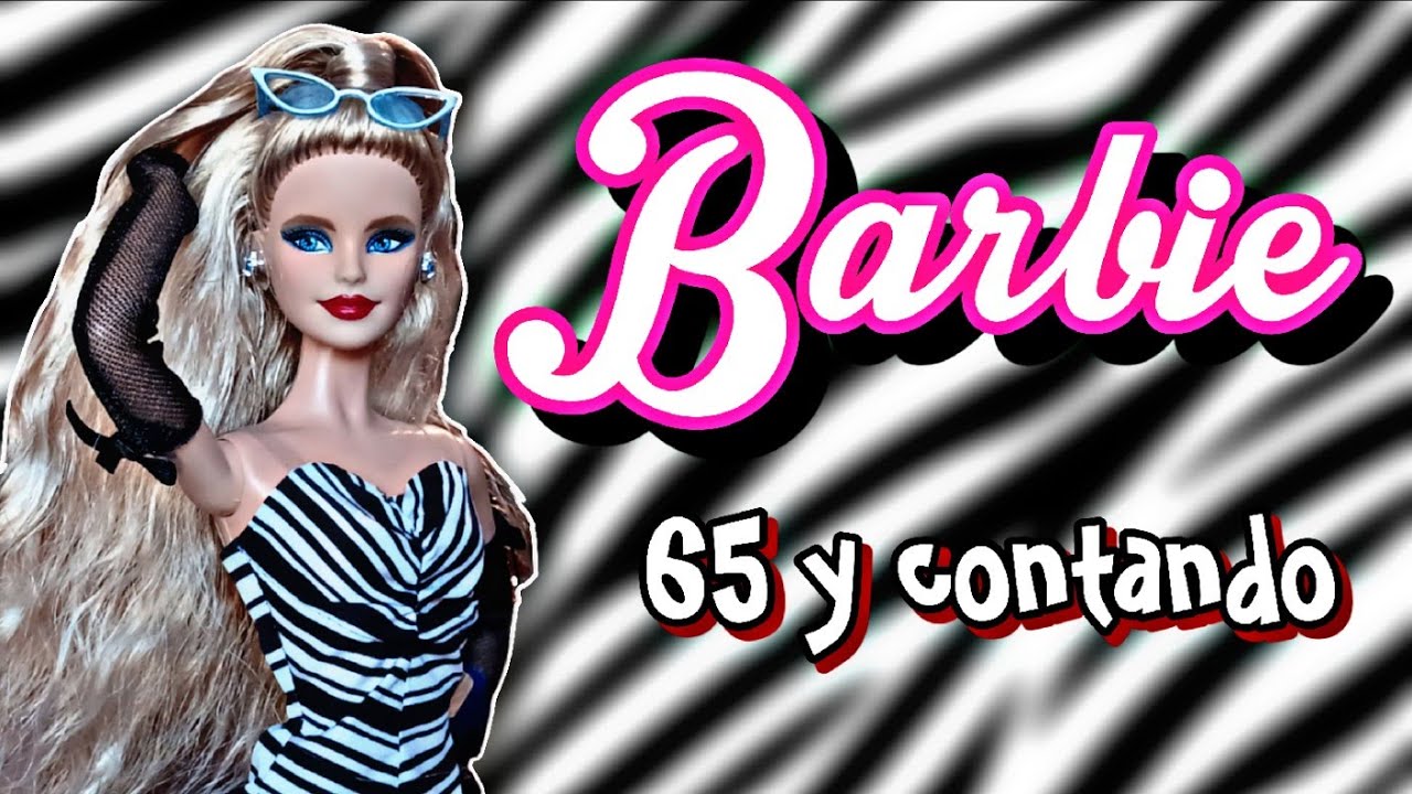 BARBIE 65 aniversario viboreada a detalle 