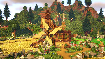 Minecraft | How to Build a Windmill House Tutorial