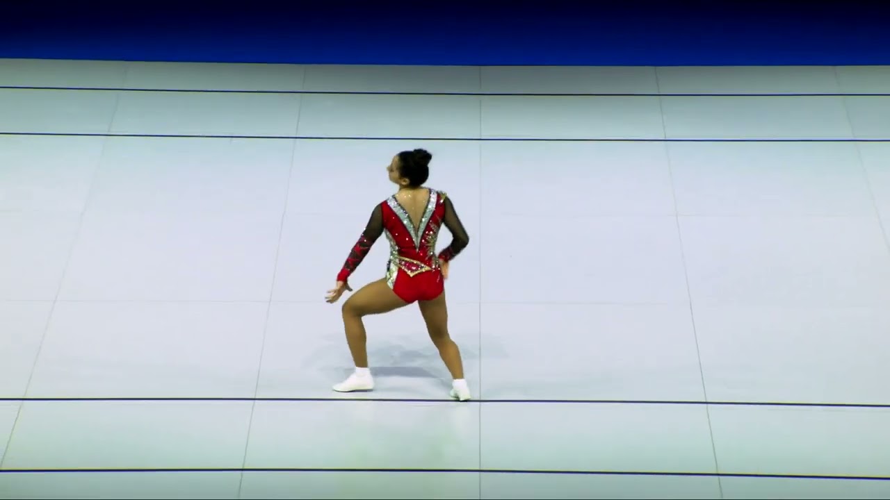 ELHENNAWY Nora (EGY) - 2024 Aerobic Worlds, Pesaro (ITA) Qualifications Individual Women