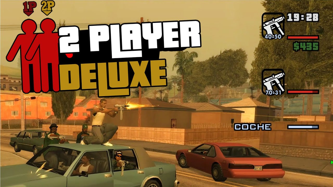 First Look at 2 Player Deluxe - Always Coop in GTA San Andreas PC 