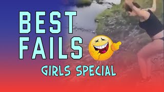 🔥 Funny Girls Fails | Girls funny Video | funny video girl | Comedy Girl Video | Girl fails