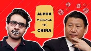 China ko Aplha Pandey ka Message | Satish Ray