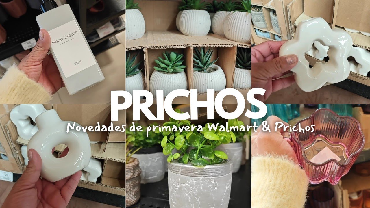 💐 Recorrido Primavera •PRICHOS & WALMART• | Hogar & decoración ✨