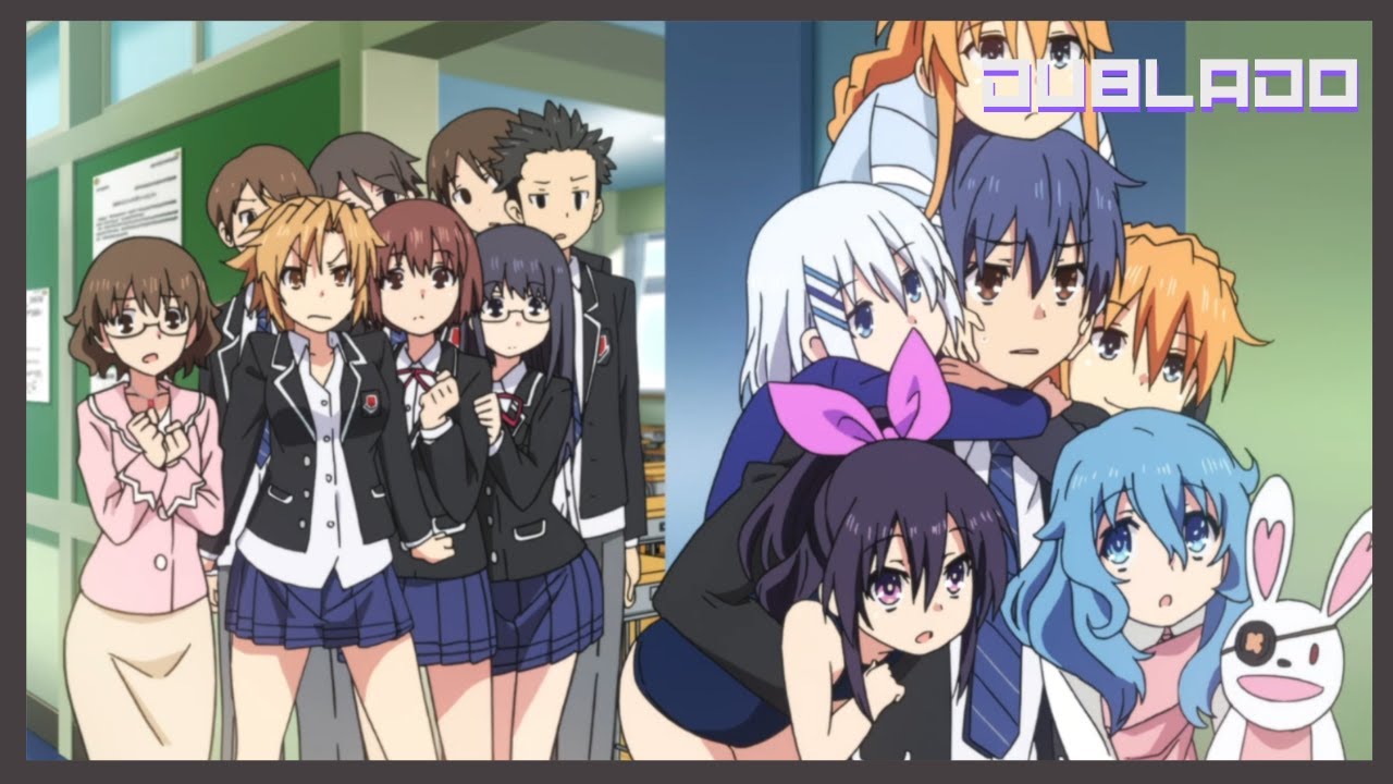 Shido tendo uma vida de pai solteiro🇧🇷(PT-BR)Date A Live III(Dublado)