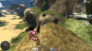 Firefall Thumper Action with Recon Battleframe