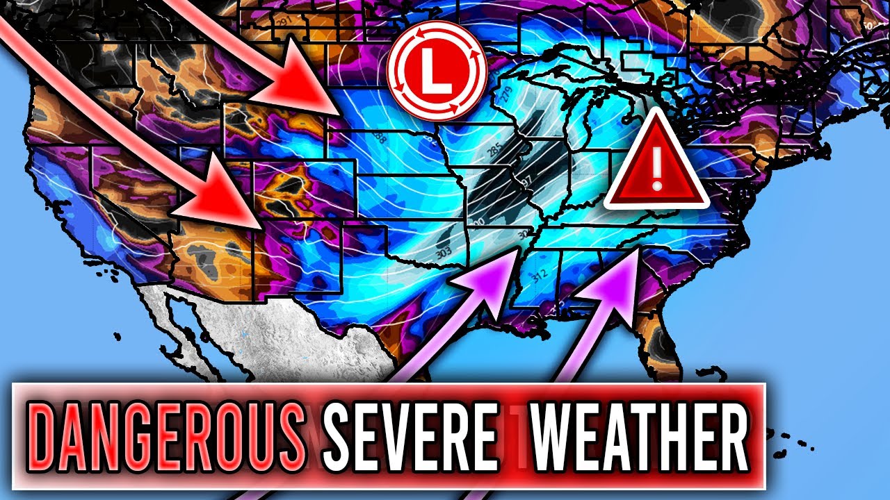 Multiple Rounds of DANGEROUS Severe Weather, Upcoming Major Arctic ...