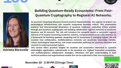 Dr. Adriana Baravalle: Building Quantum-Ready Ecosystems