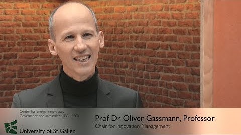 #EGIHSG Oliver Gassmann on Energy Business Model Innovation