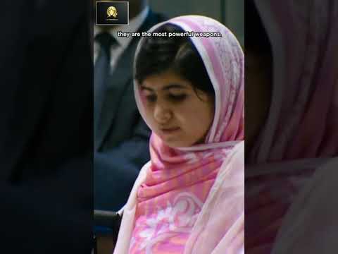 Malala Yousafzai | motivational WhatsApp status | speak about education| one book one pen|#Shorts