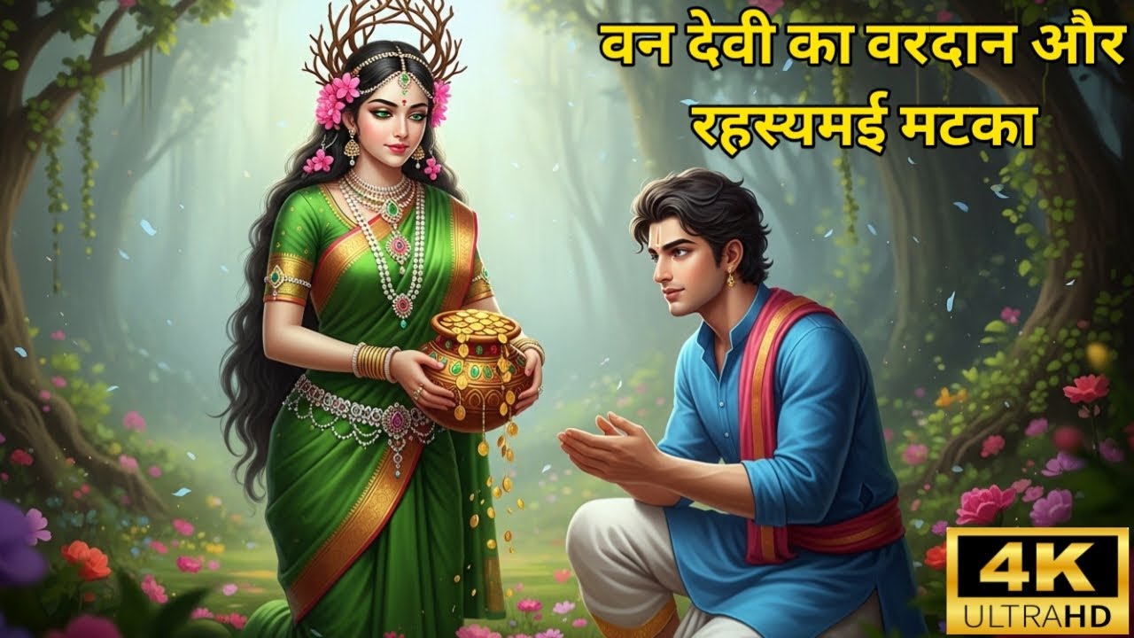 वन देवी का वरदान और रहस्यमई मटका || Forest Goddess's Blessing and the Mysterious Pot #hindistories