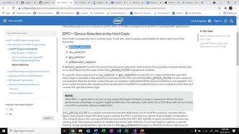OneAPI #01 - Essentials