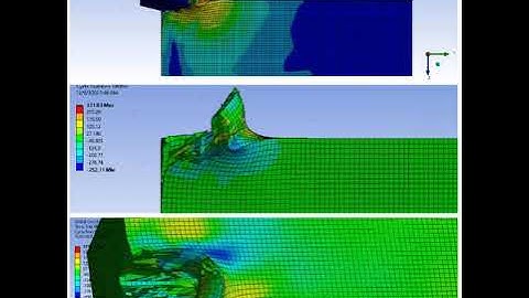 Machining in ansys explicit dynamics