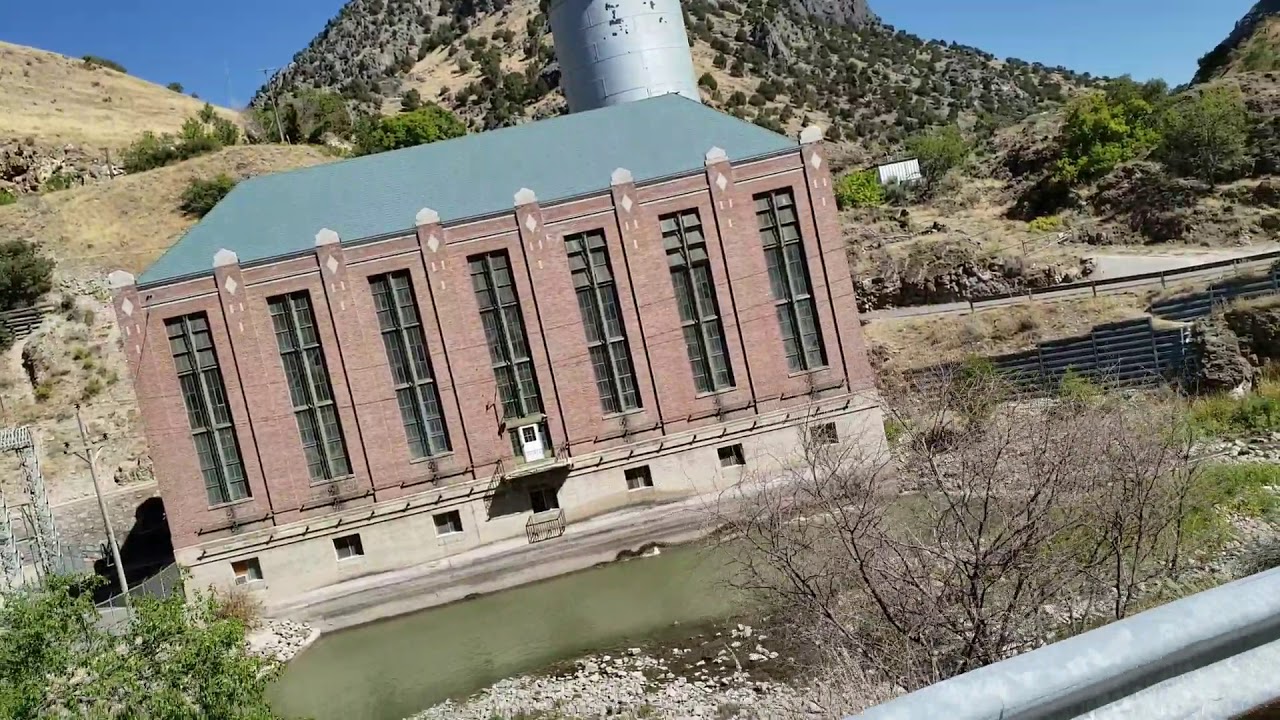 Cutler Dam & Utah Power & Light Utah Part 2 on the Bear River Near Logan Utah YouTube