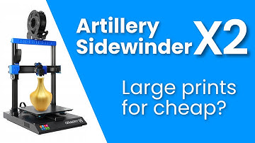 Artillery Sidewinder X2 review / Large prints for cheap?