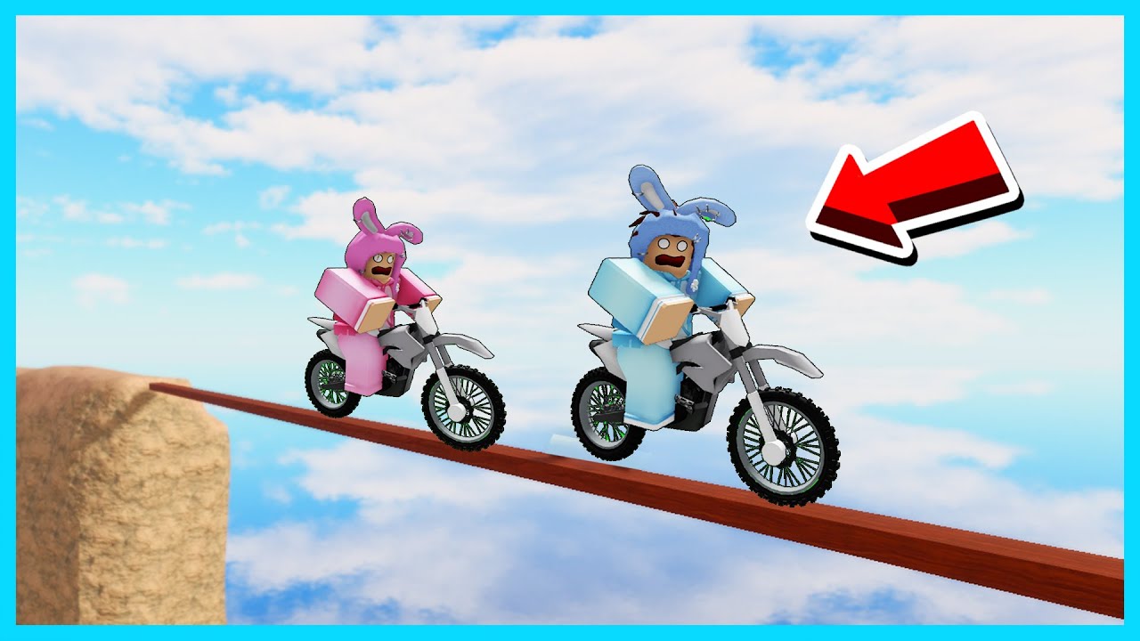 MIPAN & ZUZUZU Naik Motor Dan Lewatin Rintangan Mematikan! ROBLOX