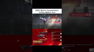 DMZ: Mythic Constellation event mmmythic 3 days trial #gaming #codmgarena #codm