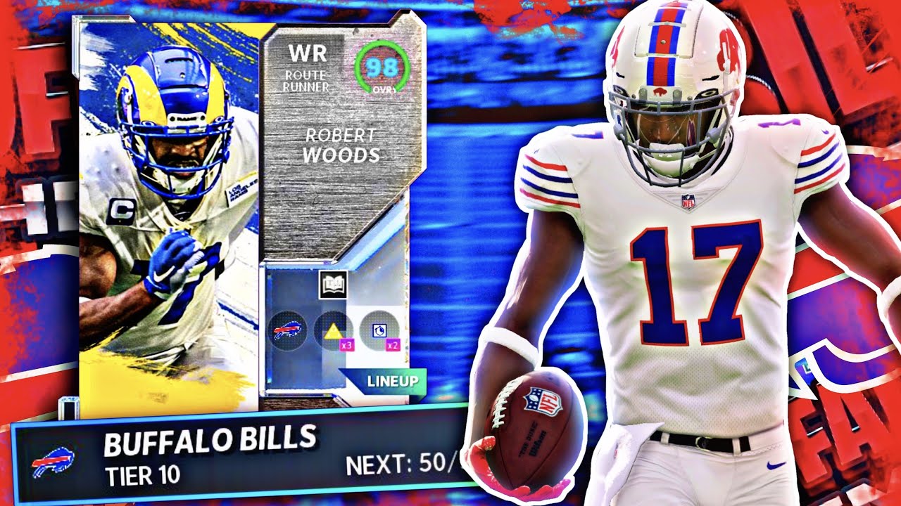 robert woods buffalo bills jersey