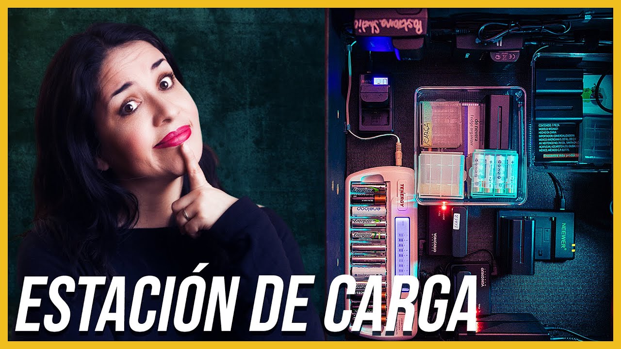 CARGA TODAS TUS BATERÍAS EN UN SOLO LUGAR CON UNA ESTACIÓN DE CARGA DIY