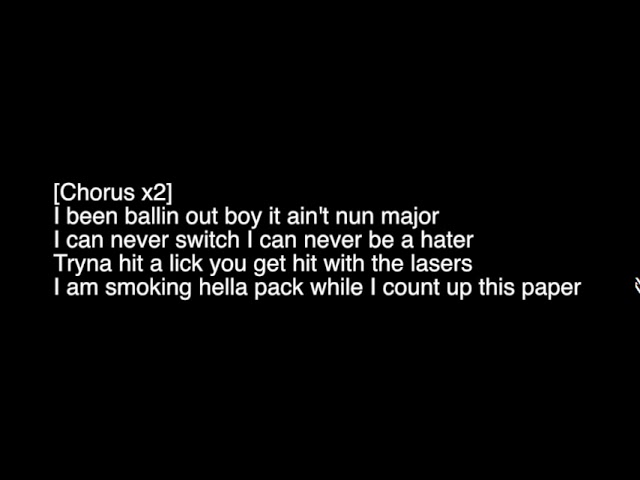 $horeline Mafia-Nun Major Lyrics