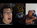 Markiplier All FNAF Compilation Reaction!