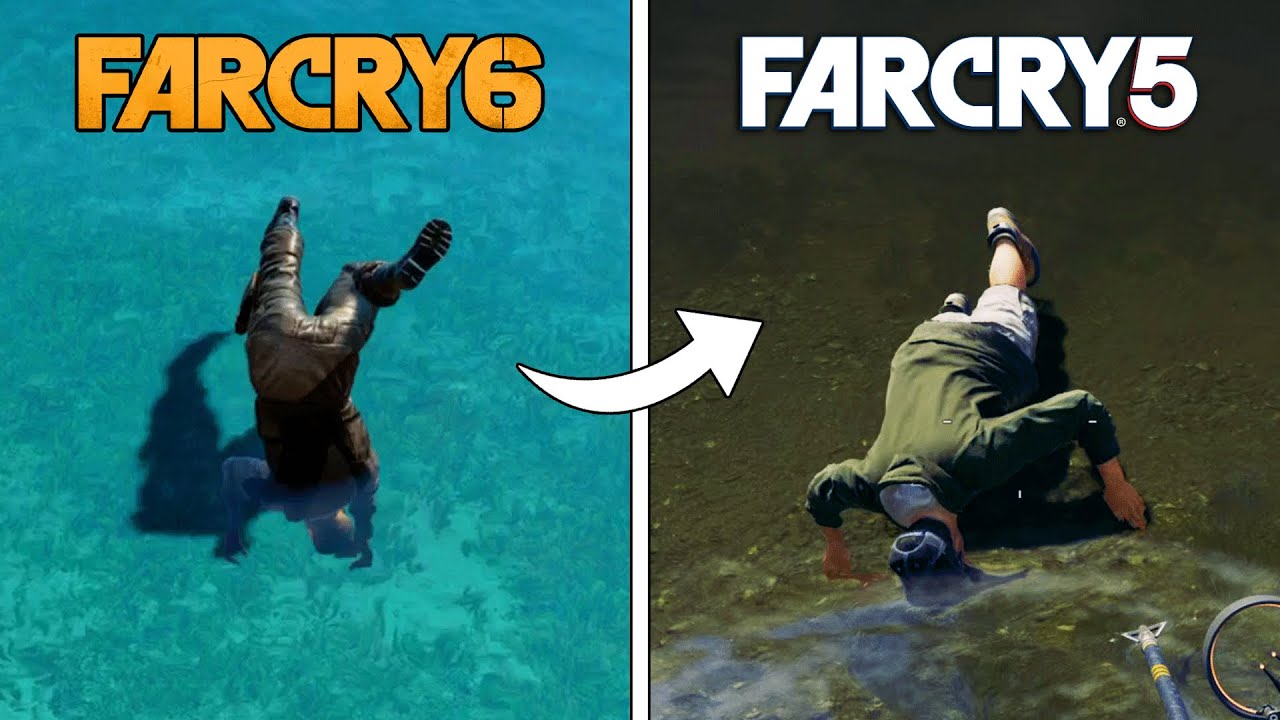 FAR CRY 6 vs FAR CRY 5 - Physics and Details Comparison